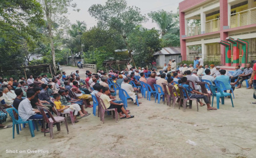 গোবিন্দপুরে মাদকবিরোধী সমাবেশ অনুষ্ঠিত: ‘মাদককে না বলি, সুস্থ সমাজ গড়ি।